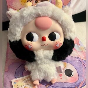 Baby Three Big Head Zipper Bag